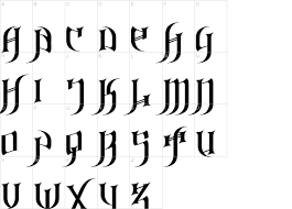 Gothic lettering fonts have a superb look that gives you the opportunity to style projects like posters, book covers and newspapers. Gothic Love Letters Font Urbanfonts Com