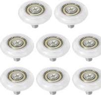 PATIKIL 26mm Drawer Rollers, 8 Pack Drawer Pulley ...