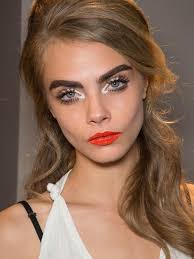 Cara's makeup just stunning.