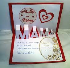 Pop up karte mama zum ausdrucken : Pop Up Karte Basteln Zum Muttertag Mit Vorlage Pop Up Cute766