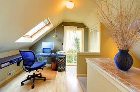 A home office in the attic is quiet and secluded enough to get work done in. 28 Creative Small Home Office Ideas Designing Idea