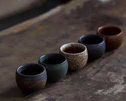 Selections include porcelain & ceramic tea sets our porcelain tea sets are known for its beauty and artistry. Pottery Tea Cups 5 Pcs Tea Cups Set Unique Gift For Tea Lover Unique Teaware Chinese Tea Cups Chinese Tea Set Chinese Tea