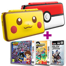 Sale a la venta el 28 de julio del 2017. Pack Nintendo 2ds Xl Pokemon Y 2 Juegos Por 109 95