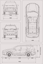Mitsubishi Outlander Blueprint Mitsubishi Outlander Mitsubishi Outlander 2010 Mitsubishi