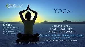 Achieving health, relaxation, and rejuvenation. Yoga Mt Carmel Wellness Community Krtn Enchanted Air Radio