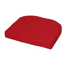 Sometimes, you can purchase both a seat cushion and a back cushion to provide. Style Selections Outdoor Seat Cushion 20 1 2 In Red 70050035 Rona