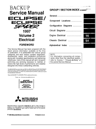 Mitsubishi eclipse technical information manual. Vb 7198 2007 Mitsubishi Eclipse Wiring Diagram Wiring Diagram