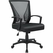 Kolliee mid back mesh office chair ergonomic swivel black desk office chair flip up armrests with lumbar support adjustable height computer task chairs brand: Symple Stuff Mesh Task Chair Reviews Wayfair