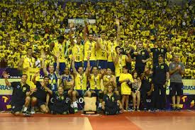 Seleção brasileira voltou às quadras depois de voltar dos jogos olímpicos de . Brasil Vence A Argentina E E Campeao Sul Americano De Volei