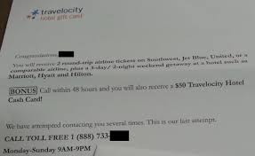 The hotel will be closed on mondays, tuesdays, and wednesdays till further. No You Did Not Randomly Win A Vacation From Travelocity Consumerist