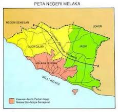 Posted by sulaiman ab razak. Peta Melaka Dan Johor