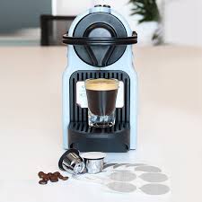 Best coffee maker nescafe capsule order custom canvas. Onever Reusable Coffee Pods Nespresso Filter For Nespresso Machines With Spoon Brush Pack Of 6x Home Coffee Filters Urbytus Com