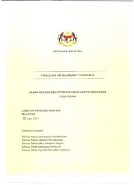 Savesave 2015 pekeliling waktu bekerja for later. Surat Pekeliling Am Bil 11 Tahun 1981