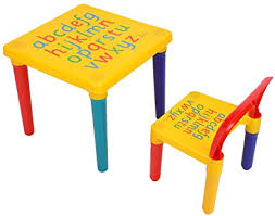 Be it storage tables to plastic chairs, find just the furniture to blend with the decor in your kids' room. Kids Table Chair Set Play Letter Education Learning Activity Table And Chair Kids Teens Play Tables Chairs Home Garden Worldenergy Ae