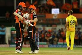 Valiant knocks by sunrisers hyderabad (srh) openers david warner (67 off 38) and jonny bairstow's (80 unbeaten off 43) guided the team to a massive. Ipl 2019 Sunrisers Hyderabad Vs Chennai Super Kings Warner Bairstow Fifties Bring Srh On Track As It Happened Mykhel
