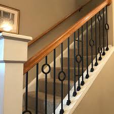 Wrought iron railings do not take away. Master Fabrication Wrought Iron Staircase Design Center Residential Stair Design