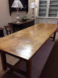 Beautiful Elm 2 Plank Refectory Farmhouse Table Lovely Thick Honey Coloured Top A Great Antique Dining Room Table French Farmhouse Table French Dining Tables