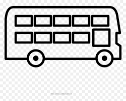 Collection of vw bus coloring page (14). Clipart Bus Coloring Page Picture Double Decker Bus Coloring Pages Hd Png Download Vhv