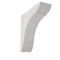 Wooden corbel bracket for porch or shelf indoor or outdoor corbels corner shelf wall shelf home improvement corner brace corner bracket wood shelf bracket brackets window box brackets shelf brackets ekena millwork corw03x03x06lwrw corbel, 3w x 3 1/2d x 6h, rubberwood Decorative Corner Brackets Wayfair