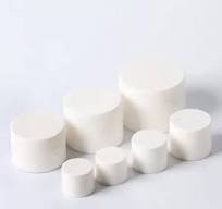 Plastic Cream Jar 5g 10g 15g 30g 50g 100g 120g Matte White Color Double  Wall Jars Cosmetics Cream Jar