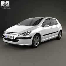 3d Model Of Peugeot 307 5 Door Hatchback 2001 Toyota Camry Saab 9 3 Convertible Toyota
