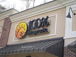 A Custom Led Lit Sign Was The Perfect Choice For 100 Chiropractic In Canton Channel Letters Channel Letter Signs Metal Letters