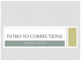 Roles And Functions Of The Correctional System