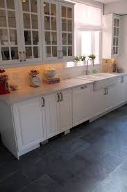 Pin By Jo G On Kitchens Slate Kitchen Slate Floor Kitchen Kitchen Tiles Design