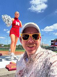 Nebraska Baseball today! New venue #5 this year