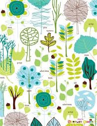 Carolyn Gavin By Diann Tree Illustration Tree Designs Textures Patterns