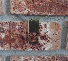 Hang Items On Brick Without Drilling Brick Hooks Brick Brick Wall