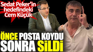 1978, zonguldak),türk gazeteci ve yazar. Sedat Peker In Hedefindeki Cem Kucuk Once Posta Koydu Sonra Sildi