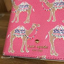 Kate spade passport holder camel. Bn Kate Spade Spice Things Up Camel March Passport Holder Luxury Accessories On Carousell