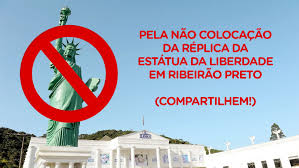 A estrutura inaugurada em 1886 foi um presente da frança aos estados unidos. Abaixo Assinado Pela Nao Colocacao Da Replica Da Estatua Da Liberdade Em Ribeirao Preto Change Org