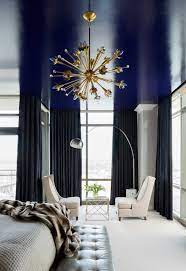 The nautical raindance ceiling fan with 52 inch blue canvas blades is the perfect match for a marine theme. Navy Blue Painted Ceiling Design Ideas
