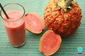 Suco Natural De Abacaxi E Goiaba Facil