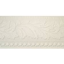 Textured Wall Border That Looks Like Crown Molding Paintable Wallpaper Living Room Wallpaper Border Wallpaper Border