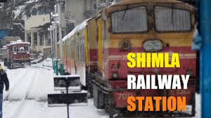 Shimla Snowfall Railway Station Heritage Train Kalka Kolkata Pune Mumbai Chennai Delhi