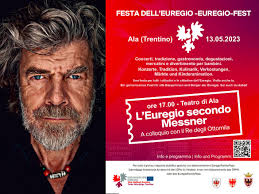 Traduzione in ladino Storia, tradizion, musega e cultura, la Festa del  Euregio scomenza ai 13 de mé