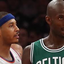 Kevin Garnett & Carmelo Anthony's Fight -- ON VIDEO!