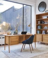 Solid Oak Vintage 3 Drawer 1 Door Bookcase Portobello Maisons Du Monde Affordable Furniture Dining Room Bench Seating Solid Oak