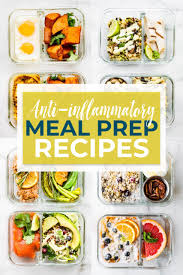 Anti Inflammatory Diet Meal Prep Recipes Challenge Cotter