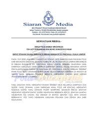 Masyarakat boleh akses aplikasi ini di mana jua mereka berada untuk membuat semakan awal. Kejayaan Serbuan Dan Tangkapan Oleh Polis Brickfields Facebook