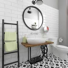 If you want to try something new you can make mix from two styles and make unique. 15 Pretty Powder Room Ideas