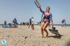 Rita arnaus took second after a slow start ahead of therese taabbel in third. Paula Novotna Gka Kite World Tour