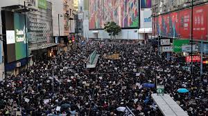 News24 wants your feel good stories! Giant Rally Marks Six Months Of Hong Kong S Democracy Protests Hong Kong Protests News Al Jazeera