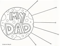 Hello friends, are you excited for the happy fathers day 2020? Fathers Day Coloring Pages Doodle Art Alley