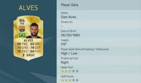 Dani alves 2 3 6 5 5 date of birth/age: Fifa 16 Spielerwerte Top 20 La Liga