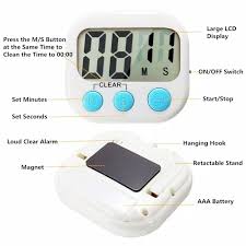 Jual Kitchen Timer Timer Digital Magnetic Alarm Dapur Timer Telur Kota Denpasar Yudhacookbook Tokopedia
