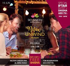 Read writing from sky garden on medium. Sky Garden Dubai Relax And Unwind Sky Garden Rooftop Lounge Hilton Garden Inn Dubai Al Mina Coolers Have Been Setup To Beat The Heat And Music To Unwind Music